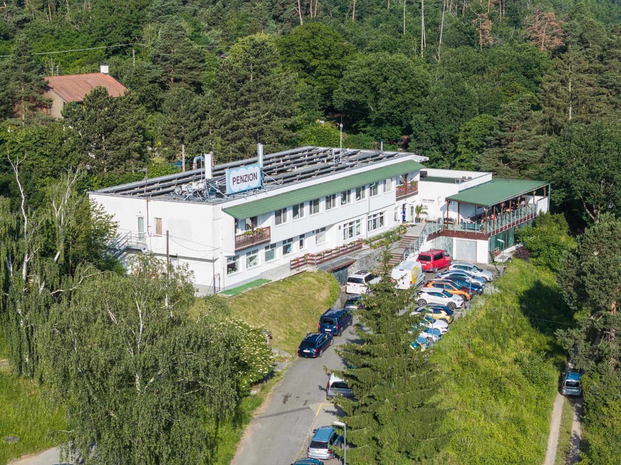 Penzion Kozí Horka u Brněnské přehrady Brno Esterno foto